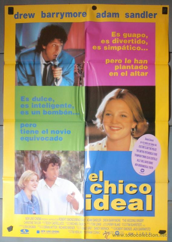 Cinema: EL CHICO IDEAL, CARTEL DE CINE ORIGINAL 70x100 APROX (7072)