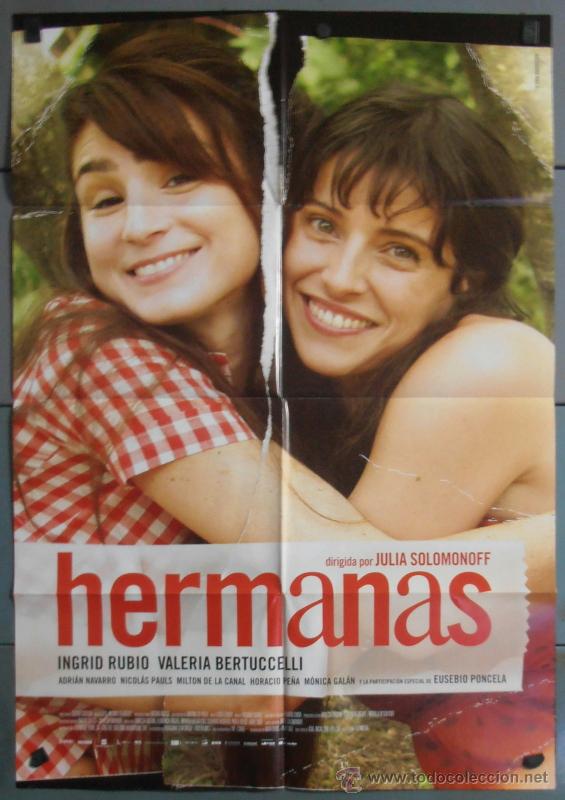 Cinema: HERMANAS, CARTEL DE CINE ORIGINAL 70x100 APROX (7404)