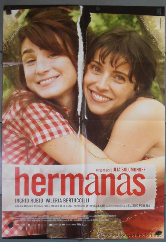 Cinema: HERMANAS, CARTEL DE CINE ORIGINAL 70x100 APROX (7536)