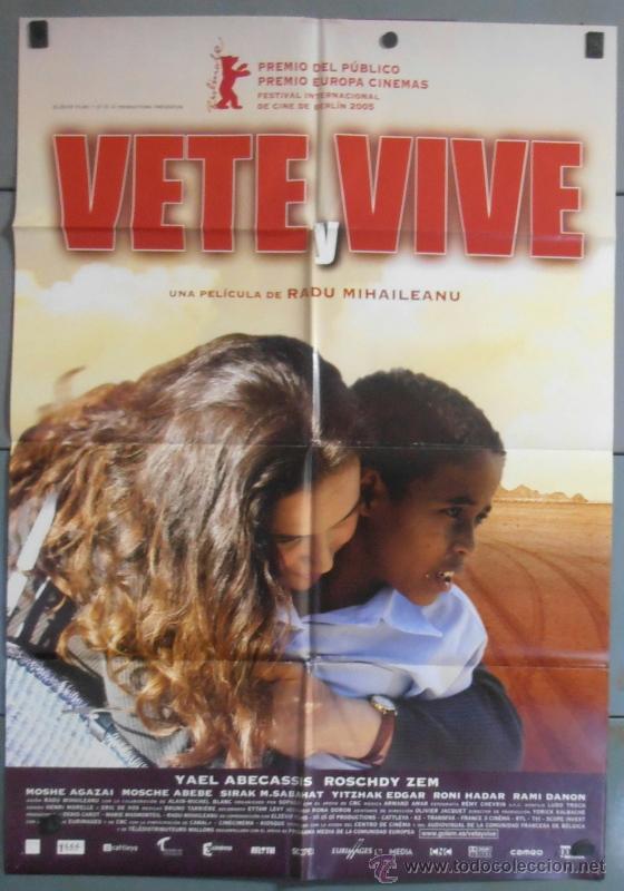 Cine: VETE Y VIVE, CARTEL DE CINE ORIGINAL 70x100 APROX (7543)