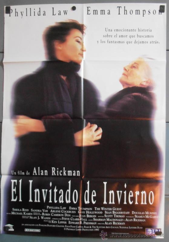 Cine: EL INVITADO DE INVIERNO, CARTEL DE CINE ORIGINAL 70x100 APROX (9480)