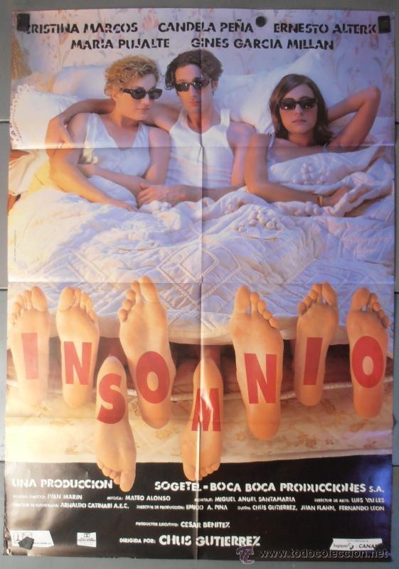 Cinema: INSOMNIO, CARTEL DE CINE ORIGINAL 70x100 APROX (10003)