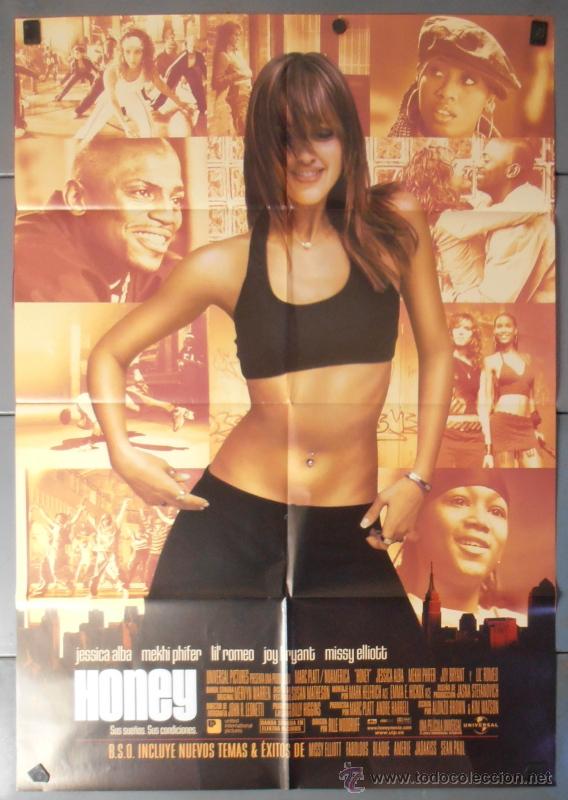 Cinema: HONEY, CARTEL DE CINE ORIGINAL 70x100 APROX (10086)