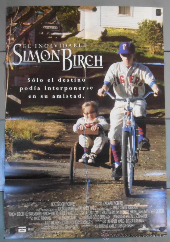 Cinema: EL INOLVIDABLE SIMON BIRCH, CARTEL DE CINE ORIGINAL 70x100 APROX (9945)