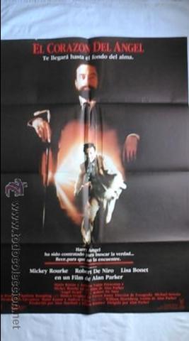 Cine: P&Oacute;STER ORIGINAL  EL CORAZ&Oacute;N DEL &Aacute;NGEL - Foto 1