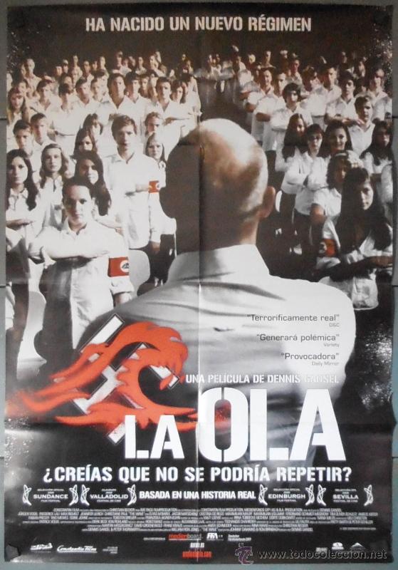 Cine: LA OLA, CARTEL DE CINE ORIGINAL 70x100 APROX (10665)