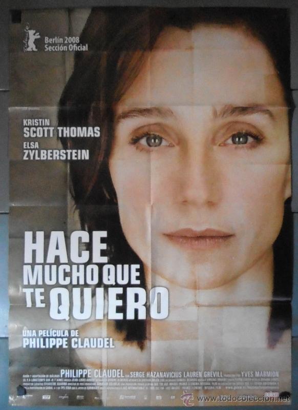 Cine: HACE MUCHO QUE TE QUIERO, CARTEL DE CINE ORIGINAL 70x100 APROX (10736)