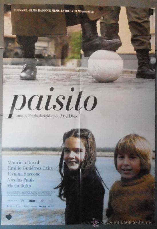 Cine: PAISITO, CARTEL DE CINE ORIGINAL 70x100 APROX (10836)