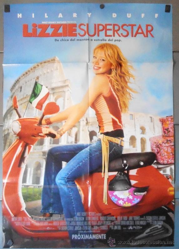 Cinema: LIZZIE SUPERSTAR, CARTEL DE CINE ORIGINAL 70x100 APROX (10987)