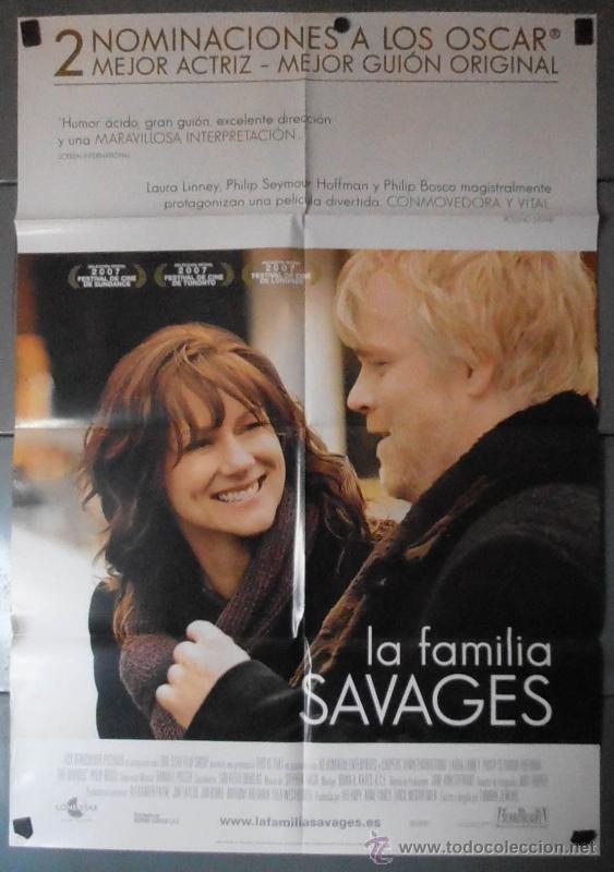 Cinema: LA FAMILIA SAVAGES, CARTEL DE CINE ORIGINAL 70x100 APROX (11152)
