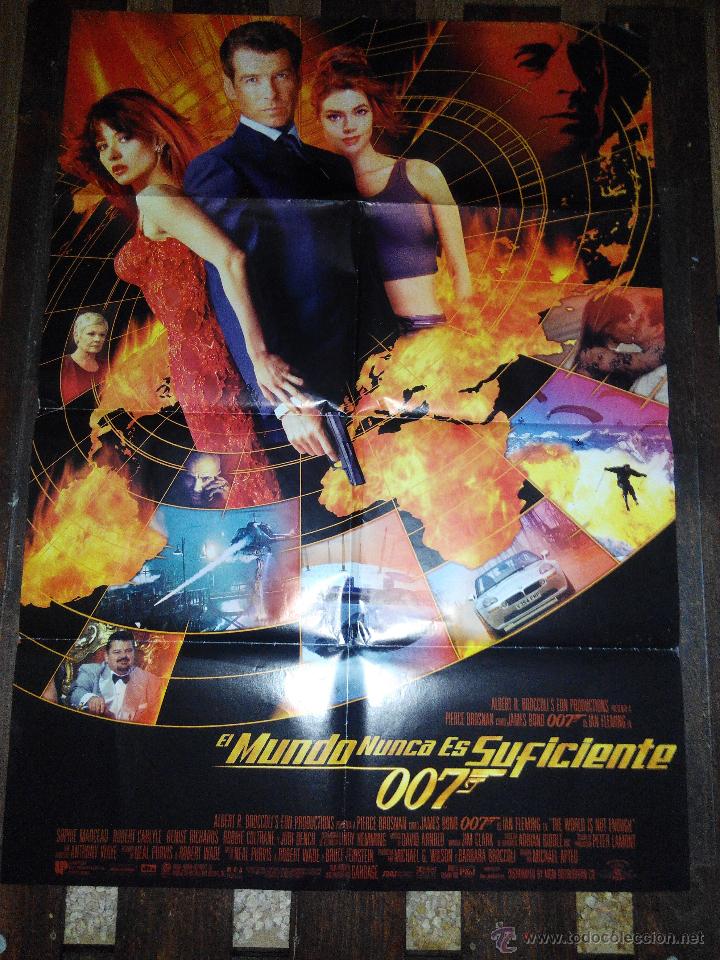 Poster Cine El Mundo Nunca Es Suficiente 007 Ja Sold At Auction