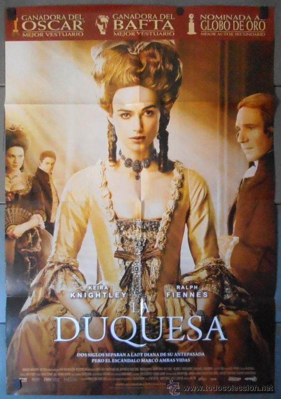 Cine: LA DUQUESA, CARTEL DE CINE ORIGINAL 70x100 APROX (11340)