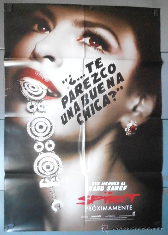 Cinema: THE SPIRIT, CARTEL DE CINE ORIGINAL 70x100 APROX (11572)