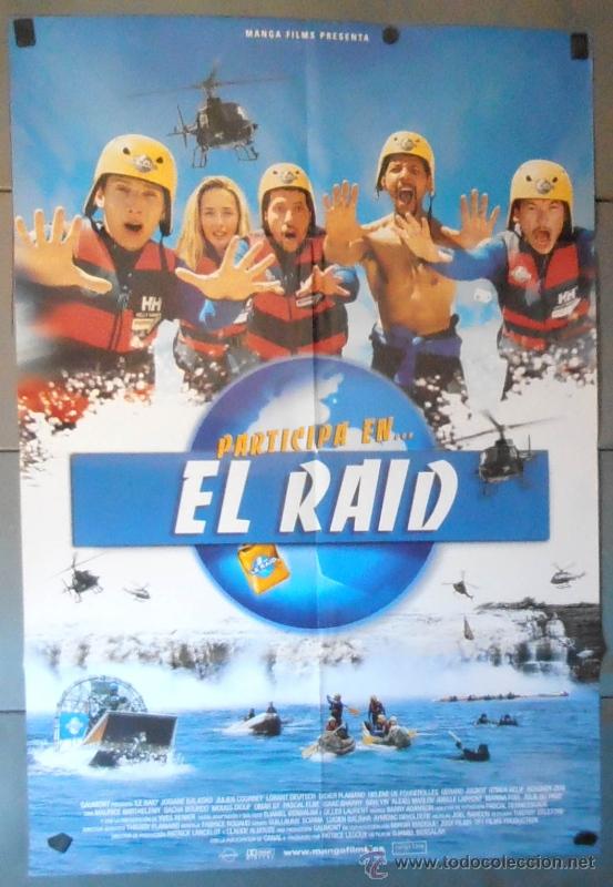 Cinema: EL RAID, CARTEL DE CINE ORIGINAL 70x100 APROX (11676)