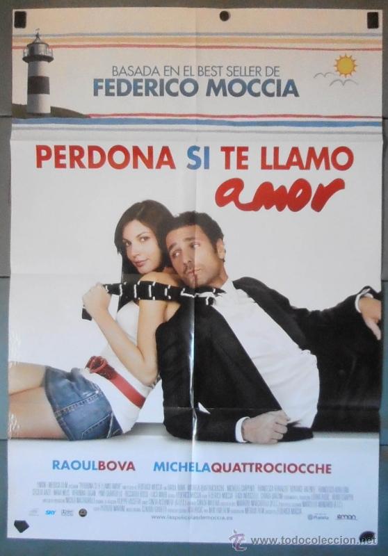 Cinema: PERDONA SI TE LLAMO AMOR, CARTEL DE CINE ORIGINAL 70x100 APROX (11703)