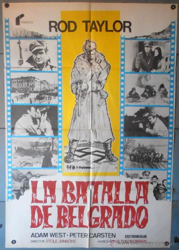 (11915)la batalla de belgrado, cartel de cine o - Vendido 