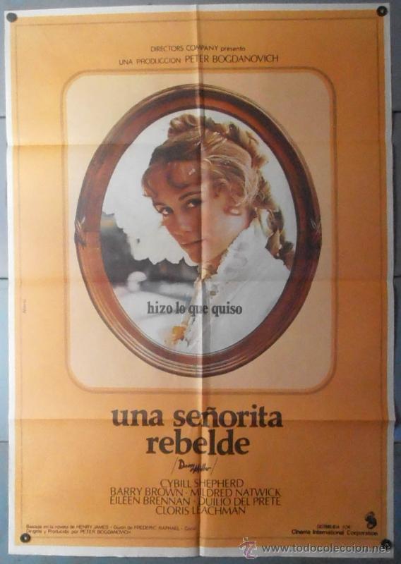 Cinema: (12081)UNA SE&Ntilde;ORITA REBELDE, CARTEL DE CINE ORIGINAL 70x100 APROX,CONSERVACION,VER FOTO