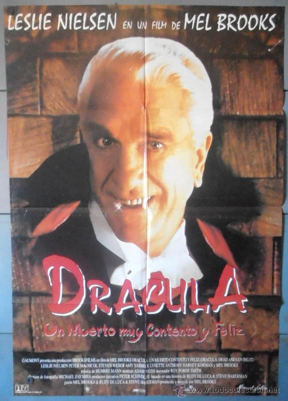 Cinema: (12180)DR&Aacute;CULA, UN MUERTO MUY CONTENTO Y FELIZ, CARTEL DE CINE ORIGINAL 70x100 APROX,CONSERVACION,VE