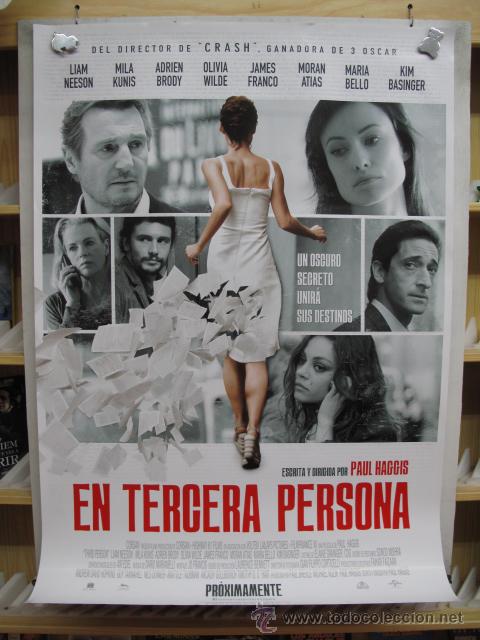 Cinema: EN TERCERA PERSONA