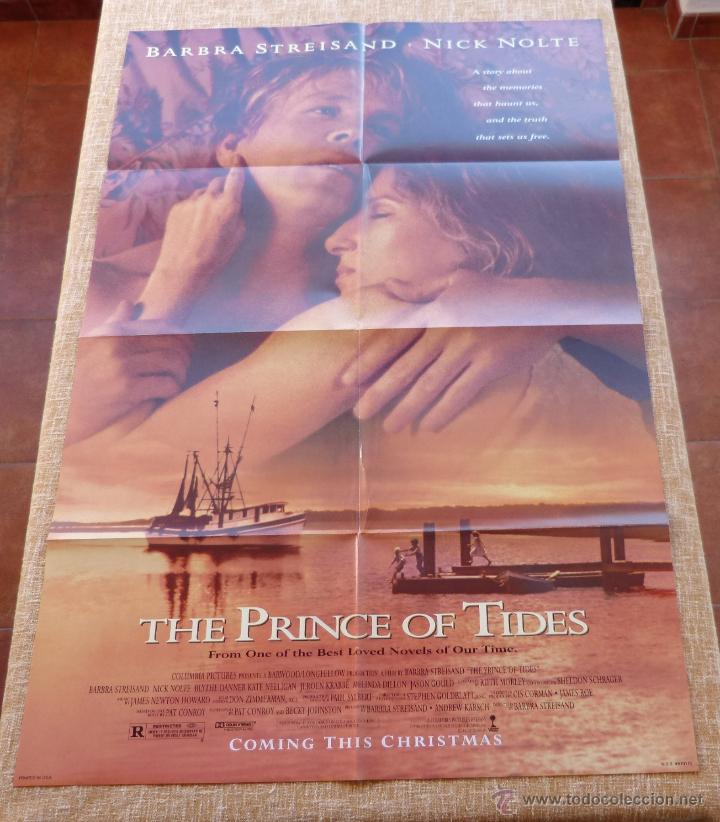 Cinema: The Prince of Tides P&oacute;ster original de la pel&iacute;cula, Doblado, Doble Cara, Advance, a&ntilde;o 1991, U.S.A.