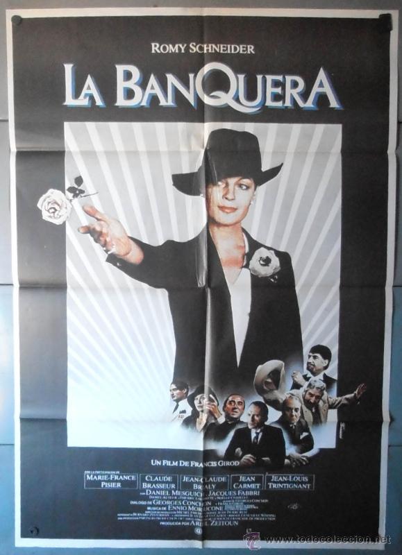 Cin&eacute;ma: (12813)LA BANQUERA, CARTEL DE CINE ORIGINAL 70x100 APROX,CONSERVACION,VER FOTO