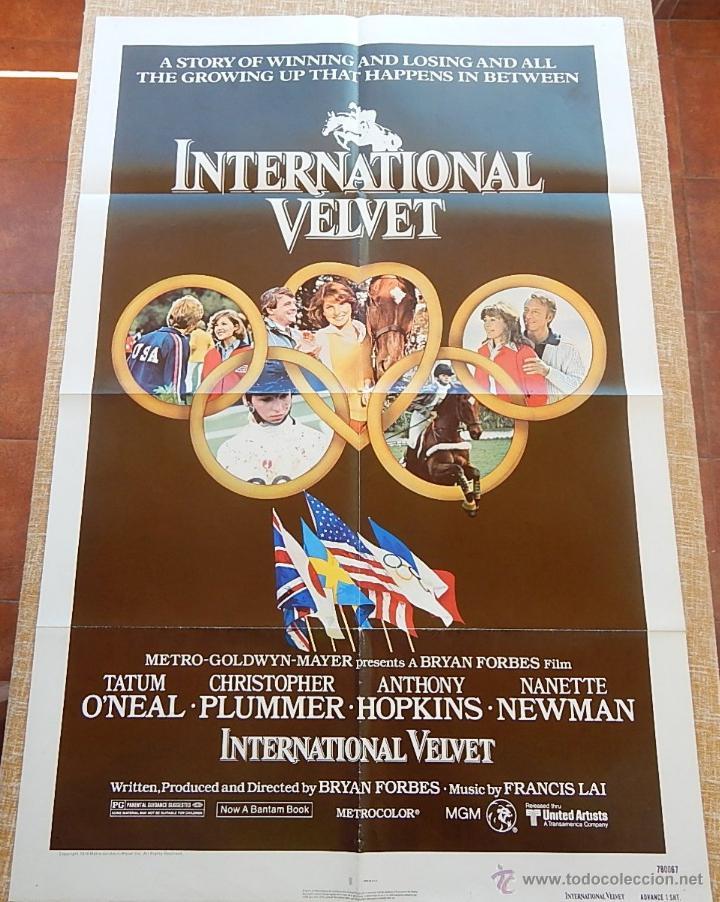 Kino: International Velvet P&oacute;ster original de la pel&iacute;cula, Original, Doblado, Advance, a&ntilde;o 1978, U.S.A.
