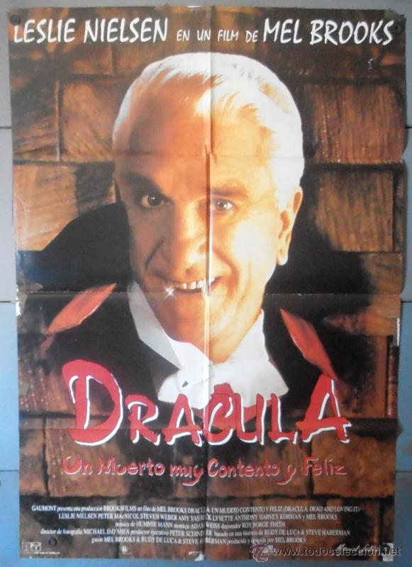 Cinema: (12181)DR&Aacute;CULA, UN MUERTO MUY CONTENTO Y FELIZ, CARTEL DE CINE ORIGINAL 70x100 APROX,CONSERVACION:VE
