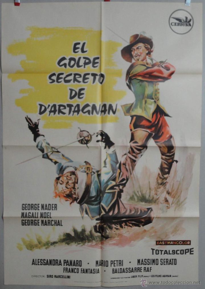 Cinema: EL GOLPE SECRETO D'ARTAGNAN POSTER