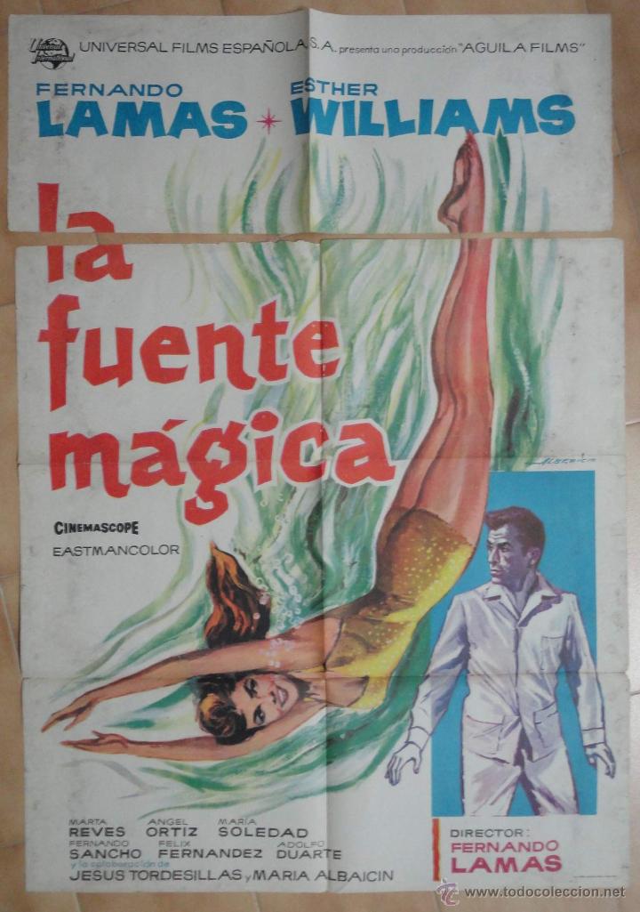 Cinema: LA FUENTE MAGICA  POSTER   ESTER WILLYAMS