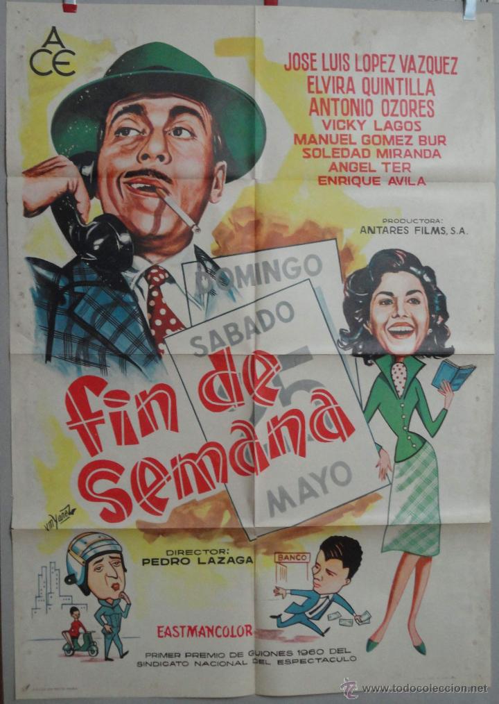Cine: FIN DE SEMANA  POSTER - Foto 1