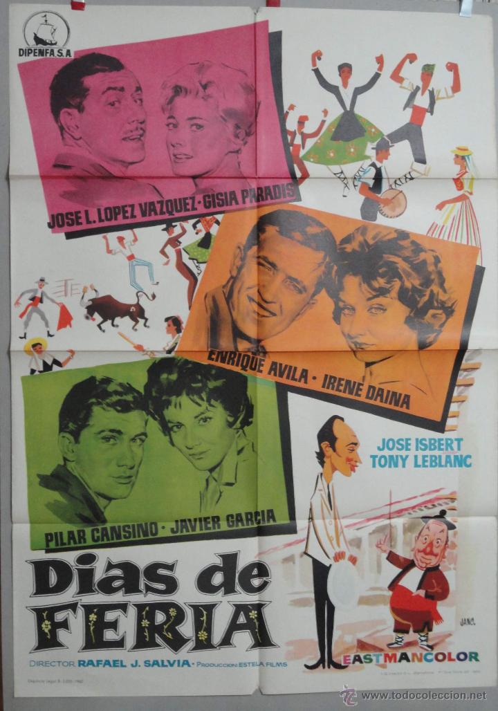 Cine: DIAS DE FERIA  POSTER - Foto 1