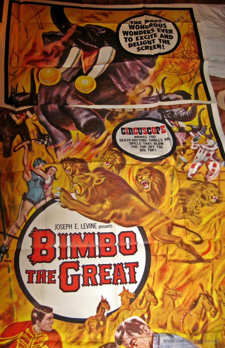Cinema: Cartel original Estados Unidos Bimbo The Great cartel circo Alemania