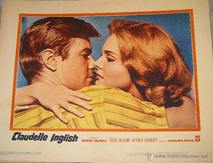 Cin&eacute;ma: Claudelle Inglish lobby card original de Estados Unidos Diane Mc Bain Arthur Kennedy 1961