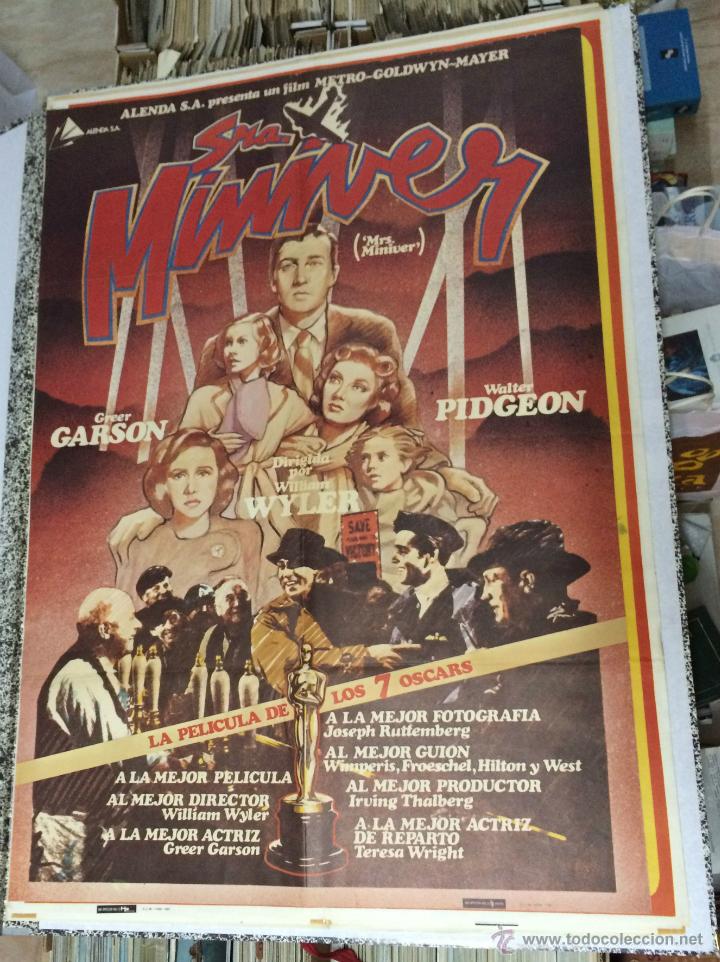 Cin&eacute;ma: LA SE&Ntilde;ORA MINIVER - Director: William Wyler - Int&eacute;rpretes: Greer Garson, Walter Pidgeon, Teresa Wrig