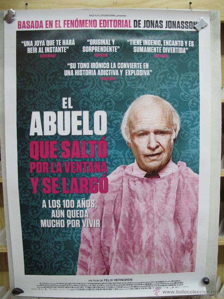 Cinema: EL ABUELO QUE SALTO POR VENTANA Y SE LARGO