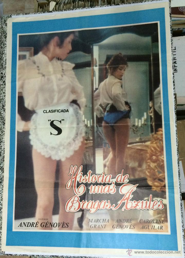 Cinema: HISTORIA DE UNAS BRAGAS AZULES - Director: Andre Genoves - Int&eacute;rpretes: Marthe Mercadier, Yves Massa