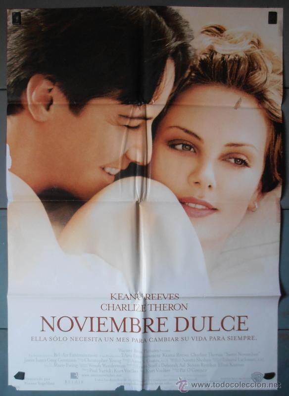 Cinema: NOVIEMBRE DULCE,CARTEL DE CINE ORIGINAL 70x100 cm CON ALGUN DEFECTO A 1&euro;,VER FOTO (5112)
