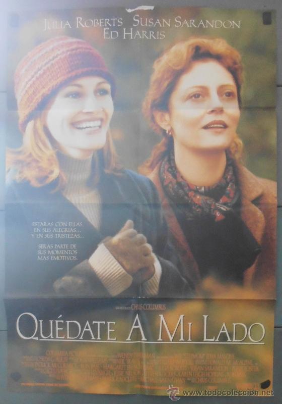 Cinema: QUEDATE A MI LADO,CARTEL DE CINE ORIGINAL 70x100 cm CON ALGUN DEFECTO A 1&euro;,VER FOTO (3205)