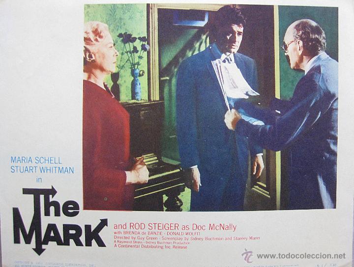 Cinema: Hombre marcado lobby card original Estados Unidos The mark Maria Schell Stuart Whitman