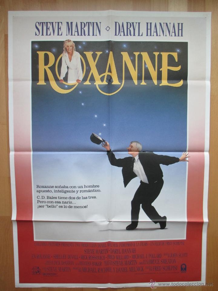 Cine: CARTEL CINE, ROXANNE, STEVE MARTIN, DARYL HANNAH, 1987, C336