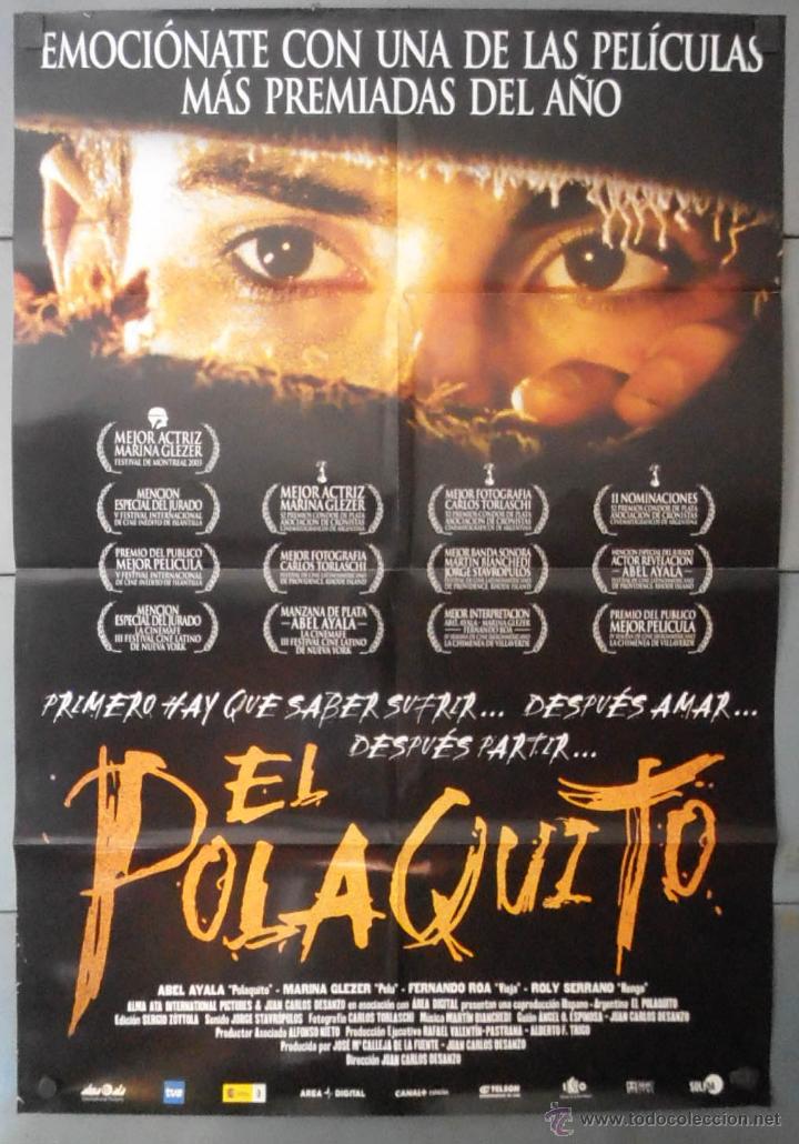 Cinema: (13021)EL POLAQUITO, CARTEL DE CINE ORIGINAL 70x100 APROX,CONSERVACION,VER FOTO
