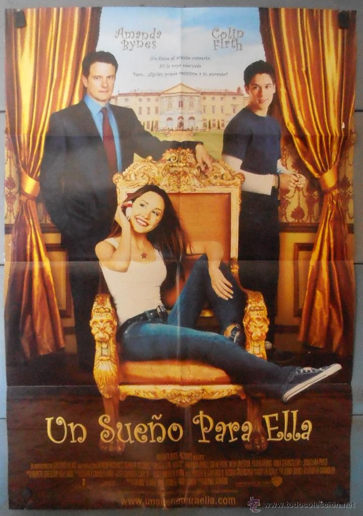 Cine: (13043)UN SUE&Ntilde;O PARA ELLA, CARTEL DE CINE ORIGINAL 70x100 APROX,CONSERVACION,VER FOTO