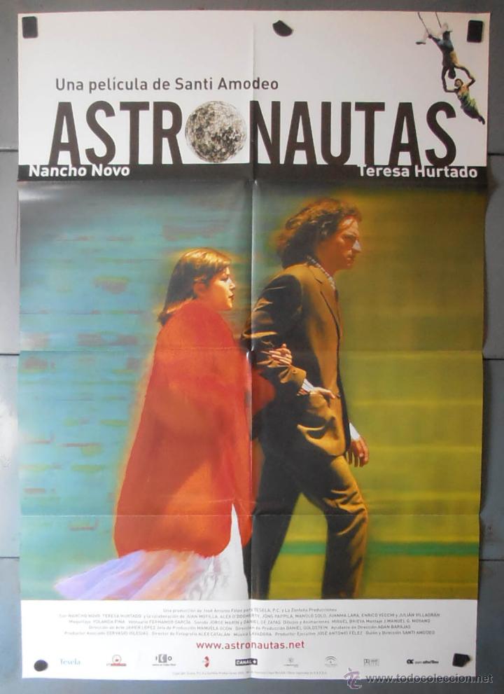 Cine: (13262)ASTRONAUTAS, CARTEL DE CINE ORIGINAL 70x100 APROX,CONSERVACION,VER FOTO