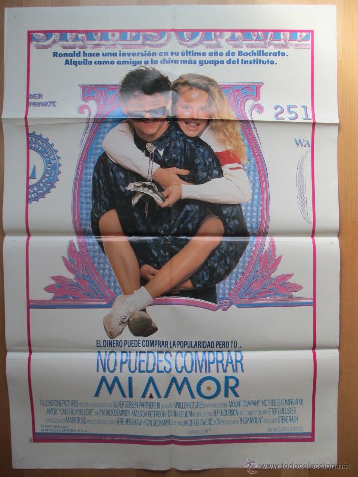 Cine: CARTEL CINE, NO PUEDES COMPRAR MI AMOR, PATRICK DEMPSEY, 1987, C438
