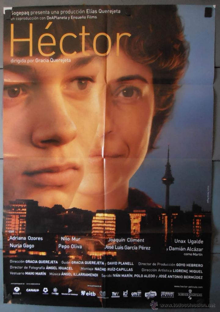 Cinema: (13356)HECTOR, CARTEL DE CINE ORIGINAL 70x100 APROX,CONSERVACION,VER FOTO