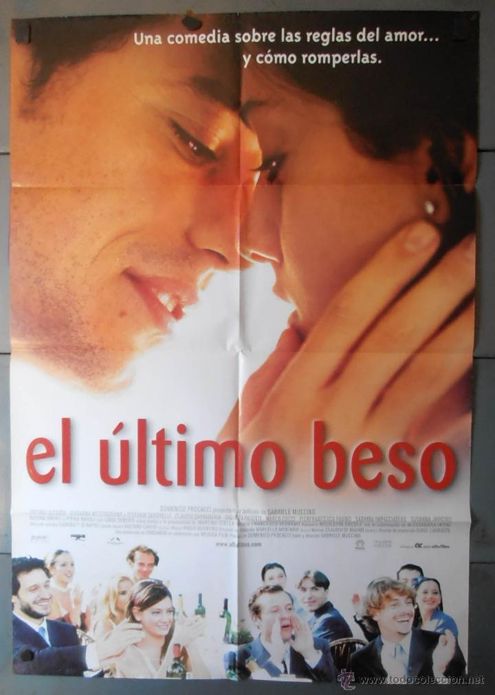 Cinema: (13371)EL ULTIMO BESO, CARTEL DE CINE ORIGINAL 70x100 APROX,CONSERVACION,VER FOTO