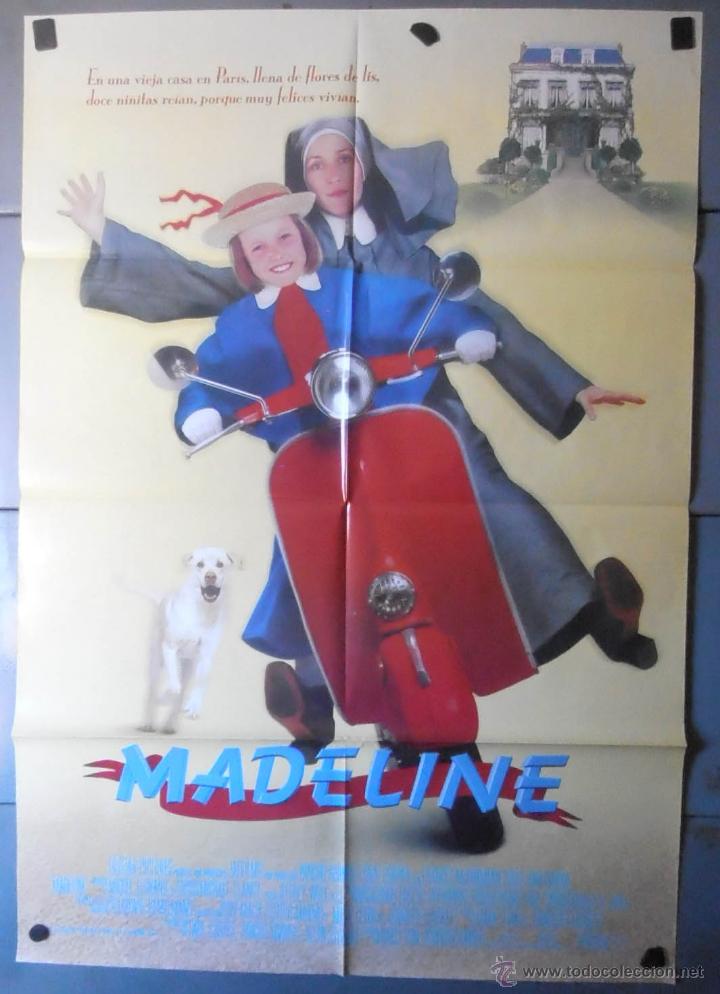 Cine: (13425)MADELINE, CARTEL DE CINE ORIGINAL 70x100 APROX,CONSERVACION,VER FOTO