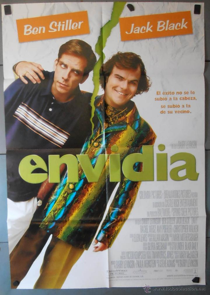 Cinema: (13454)ENVIDIA, CARTEL DE CINE ORIGINAL 70x100 APROX,CONSERVACION,VER FOTO