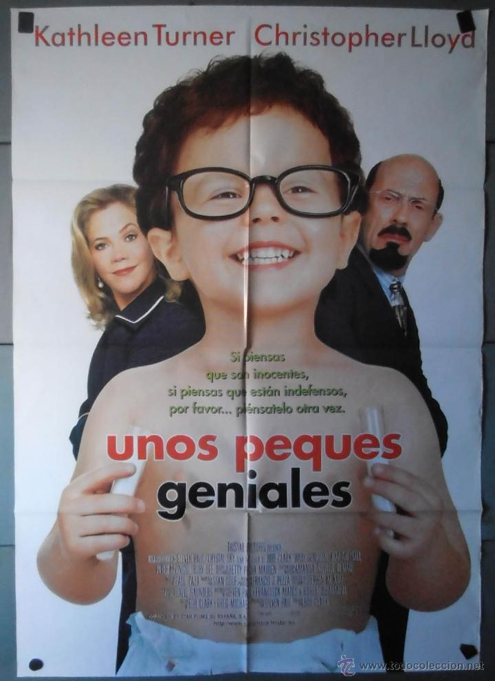 Cinema: UNOS PEQUES GENIALES,CARTEL DE CINE ORIGINAL 70x100 cm CON ALGUN DEFECTO A 1&euro;,VER FOTO (13060)