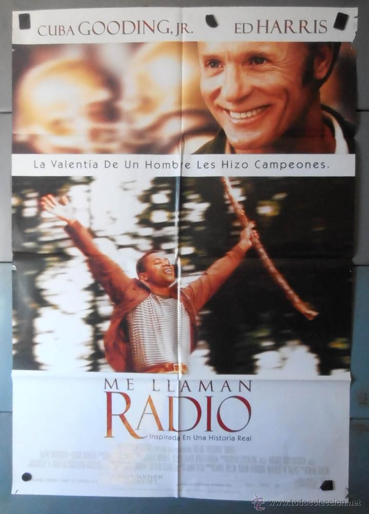 Cinema: ME LLAMAN RADIO,CARTEL DE CINE ORIGINAL 70x100 cm CON ALGUN DEFECTO A 1&euro;,VER FOTO (13382)